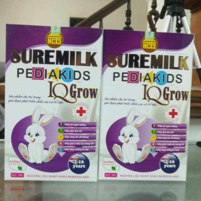 SỮA SUREMILK PEDIAKID Cho Trẻ Biếng Ăn , SDD Thấp Còi 1-10 Tuổi TL 1KG