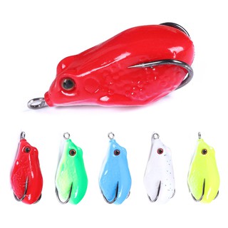 Mồi câu cá giả hình ếch 5cm-10g bằng nhựa với móc câu HENGJIA