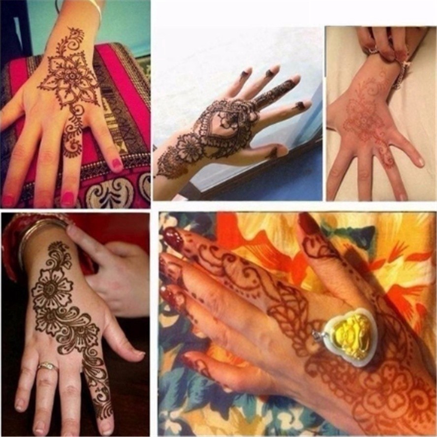 Dụng cụ vẽ Henna màu dùng cho tiệc cưới