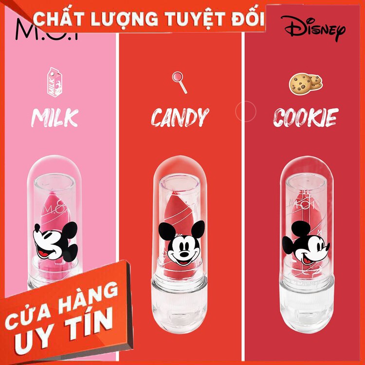 Son dưỡng Magic Lips Mickey Limited - Son Hồ Ngọc Hà MOI Cosmetics