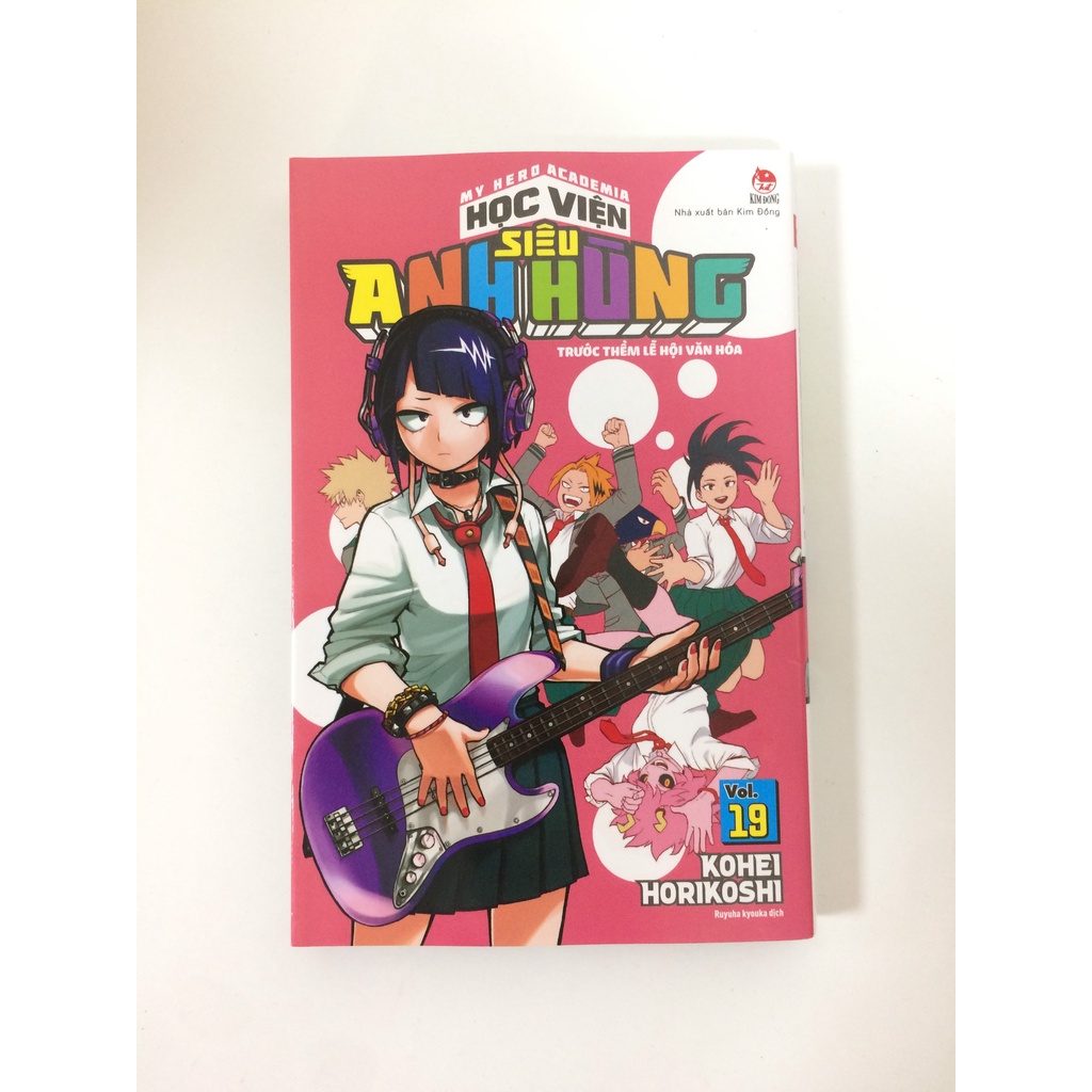 Sách: Học viện siêu anh hùng - Tập 19