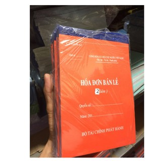 Hoá đơn bán lẻ a4/a5