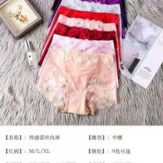 COMBO 5 QUẦN REN ĐÙI CAP CAO MS5533