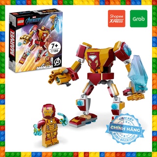  Lego Super Heroes 76203 - Iron Man Mech Armor - Bộ xếp hình Lego Người máy Iron Man 