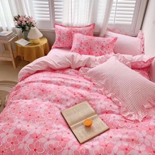 Sét ga gối cotton poly nhập