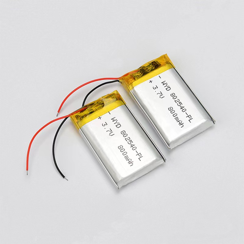Pin Li-Po 3.7V 802540 800mAh  Cho Loa Bluetooth, Tai Nghe Bluetooth,Camera hành trình,khóa điệntử