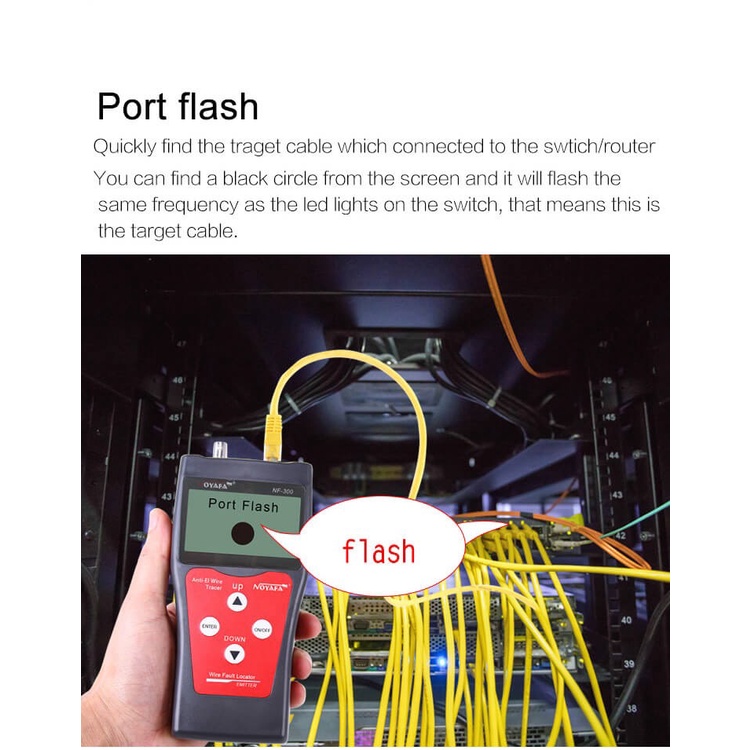 Máy test mạng, dò dây mạng  NOYAFA NF308, NF300, NF868 cao cấp chính hãng