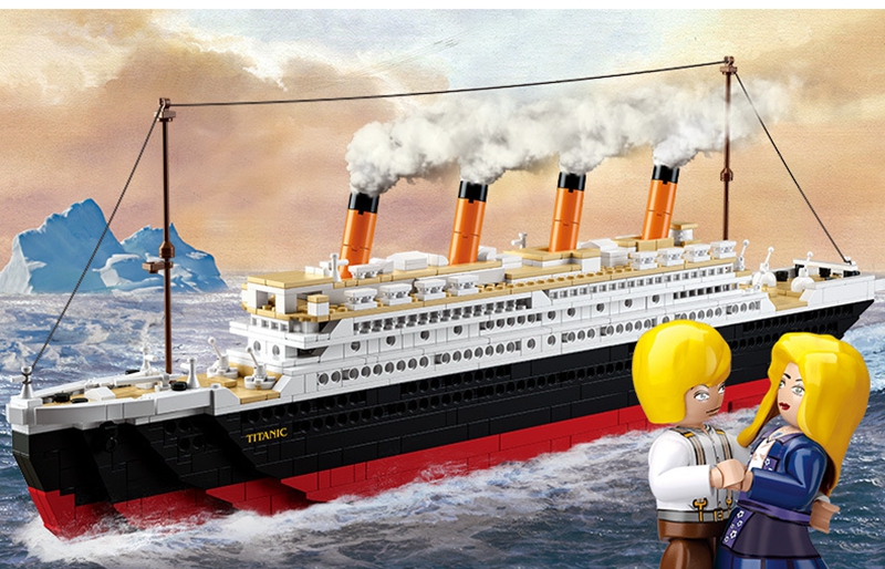 Bộ Đồ Chơi Lego Lắp Ráp Tàu Titanic