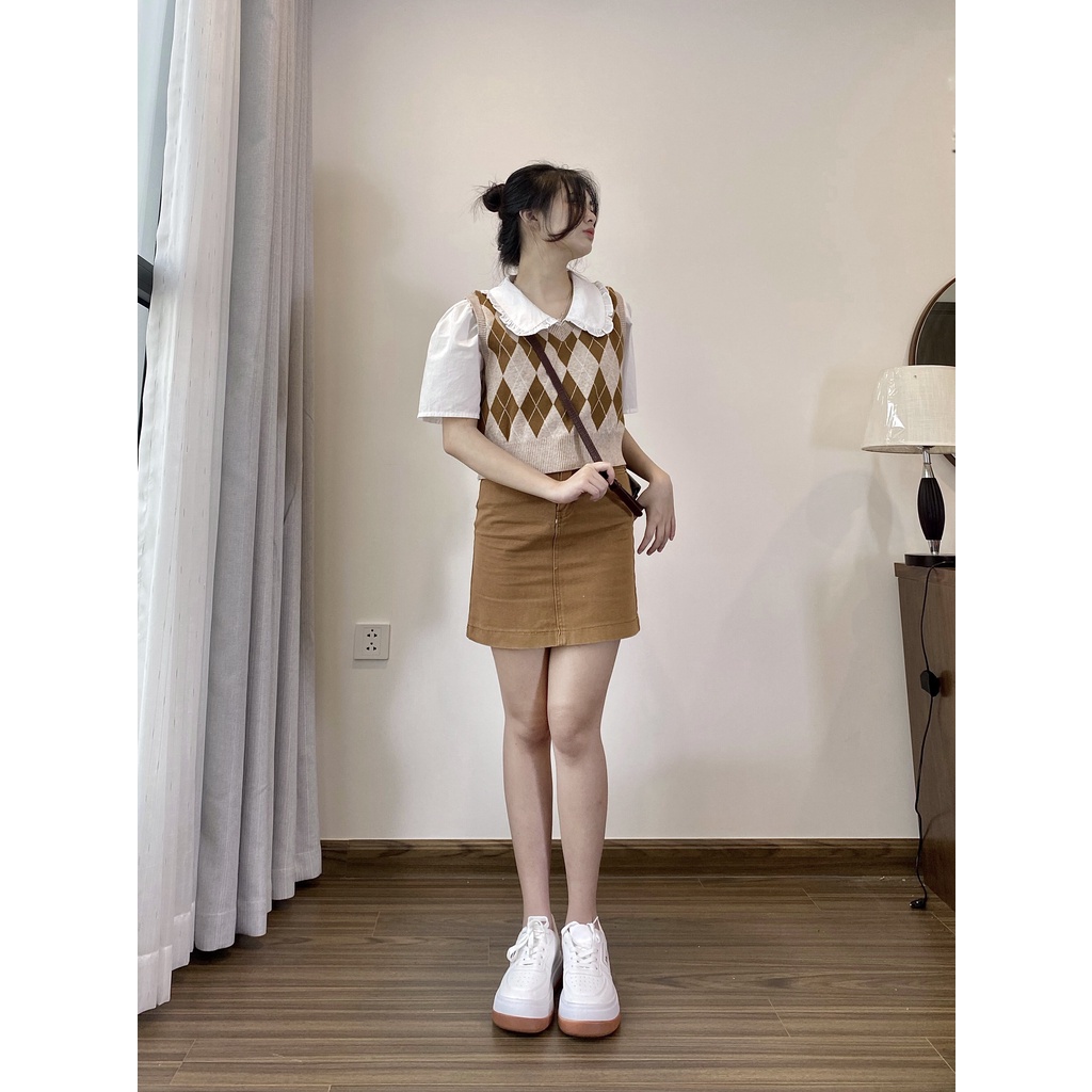 Áo gile trám AUBE | BigBuy360 - bigbuy360.vn