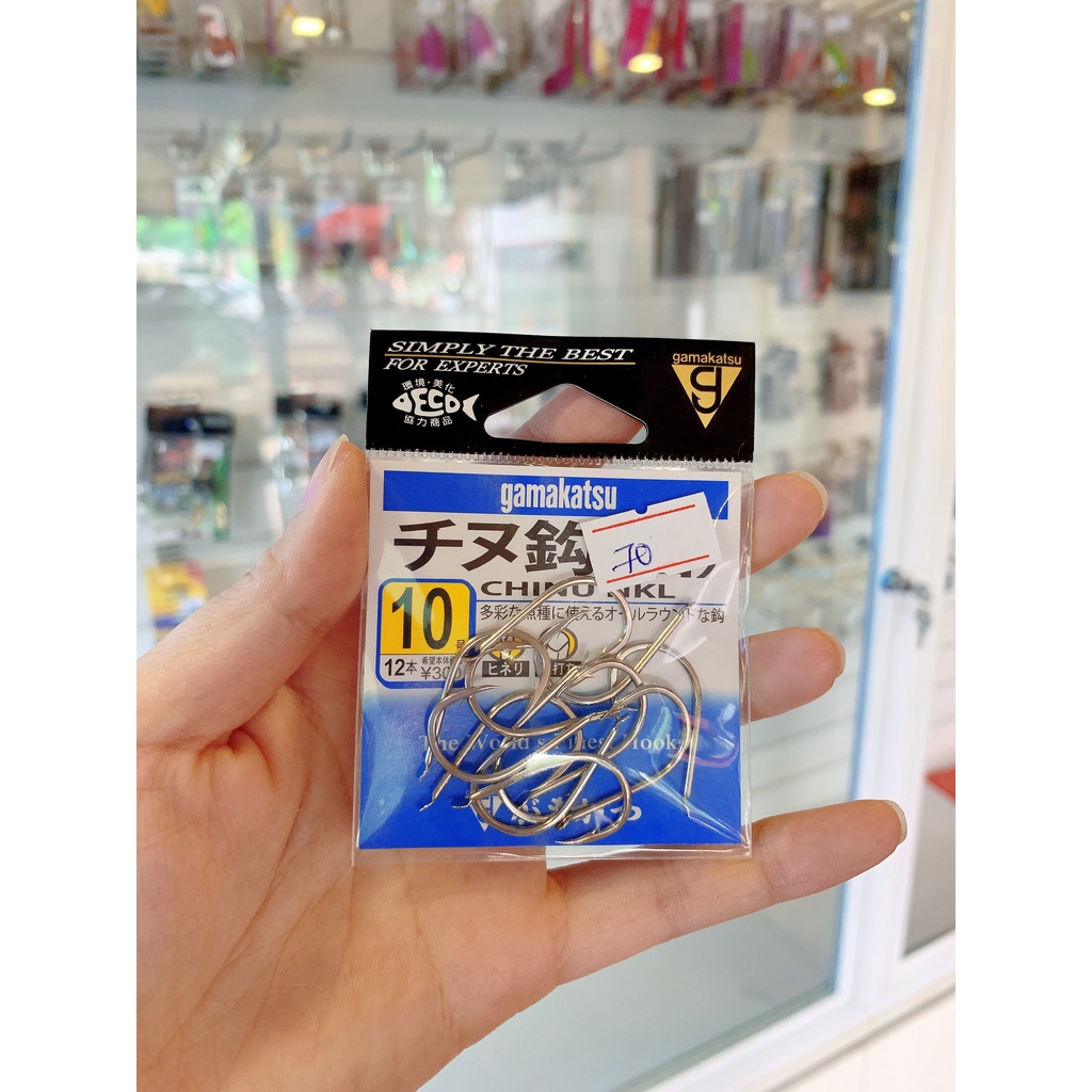 Lưỡi đơn Gamakatsu Chinu Ring Eye NKL