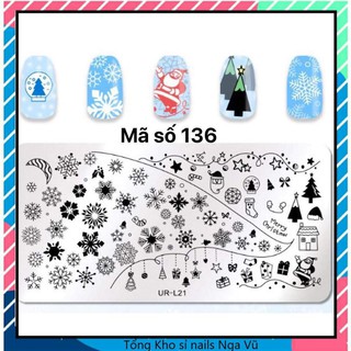 [SALE SỐC] Khuôn in hoa văn in móng tay Nail