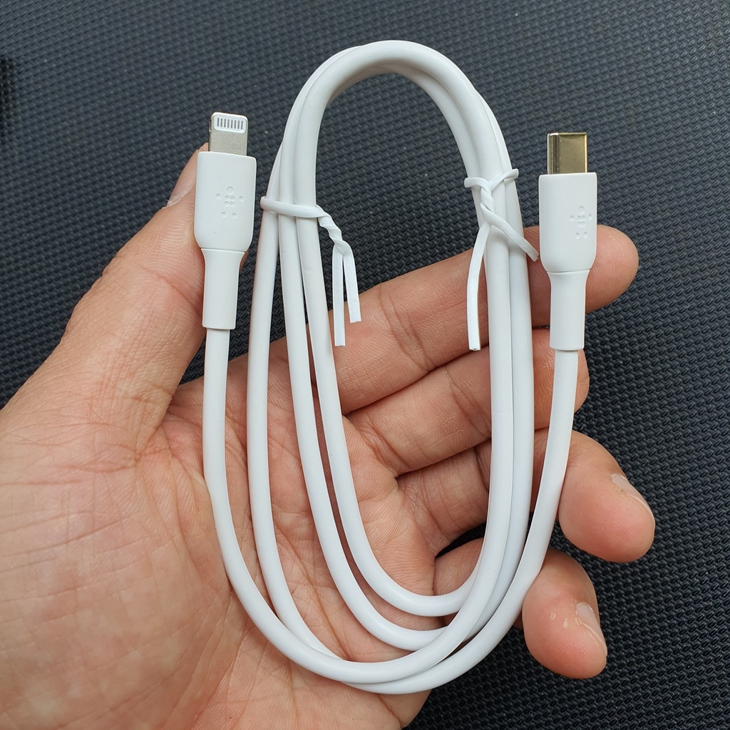 Cáp Sạc Nhanh Belkin Chính Hãng C-Lightning Chuẩn MFI, Bảo Hành 12 Tháng