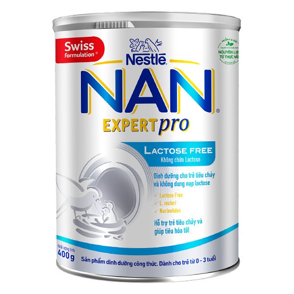 Sữa nan expert pro 110 cho bé bị tiêu chảy 400g