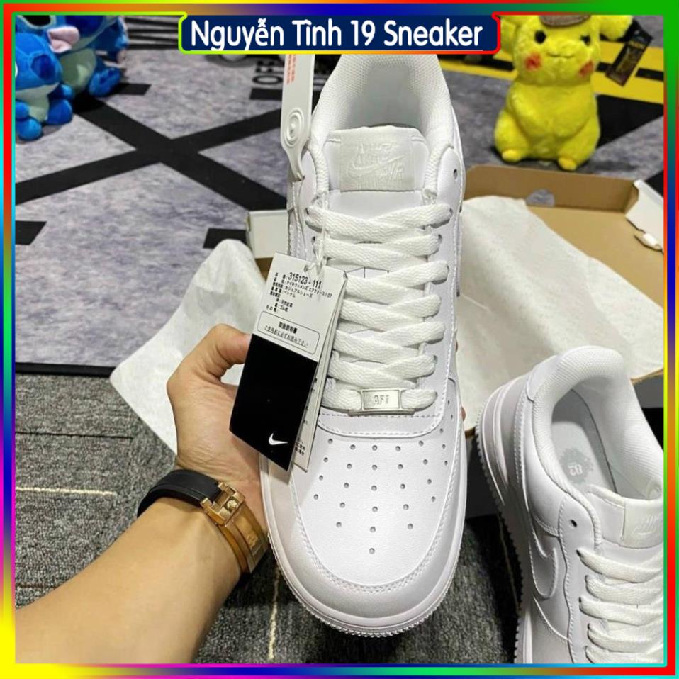 Giày Thể thao AF1 trắng full box bill, Giày Sneaker 𝐀𝐢𝐫 𝐅𝐨𝐫𝐜𝐞 𝟏 full size nam nữ siêu đẹp dễ phối đồ | BigBuy360 - bigbuy360.vn
