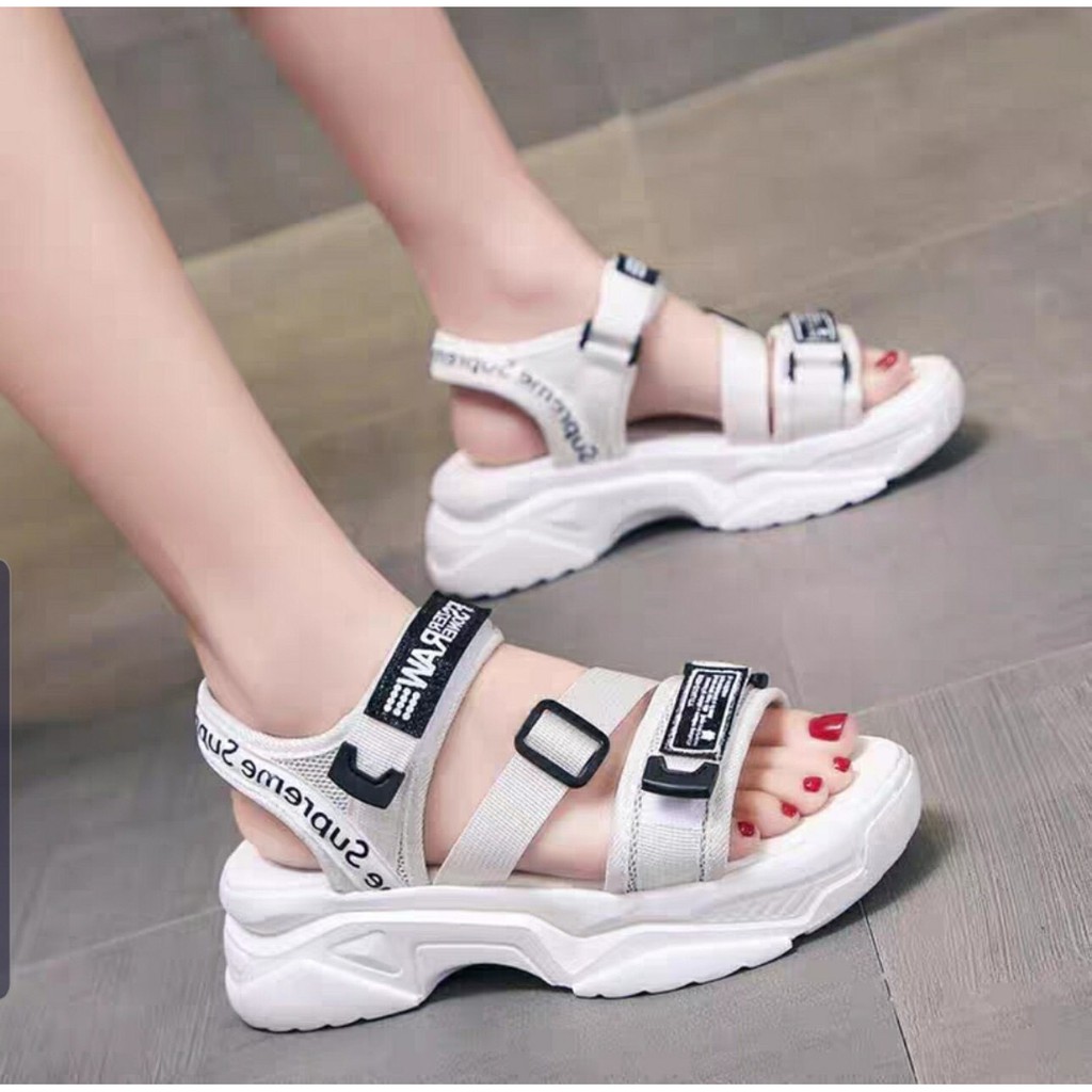 FREE SHIP Sandal nữ quai hậu độn đế êm chân tôn dáng cực xinh 007