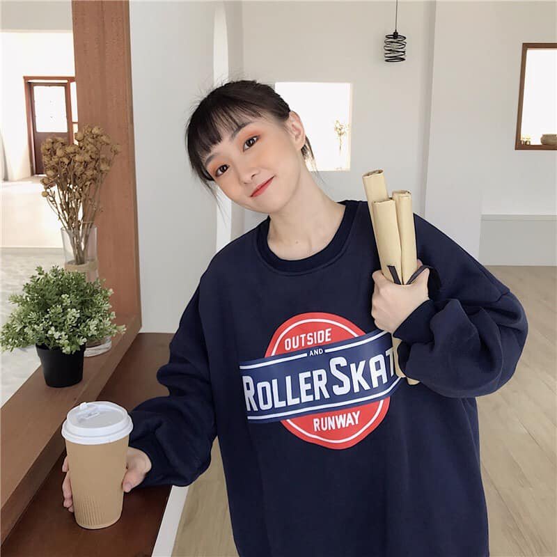 Áo Nữ, Áo Sweater Nỉ Bông 4 Màu Cực Xinh | BigBuy360 - bigbuy360.vn