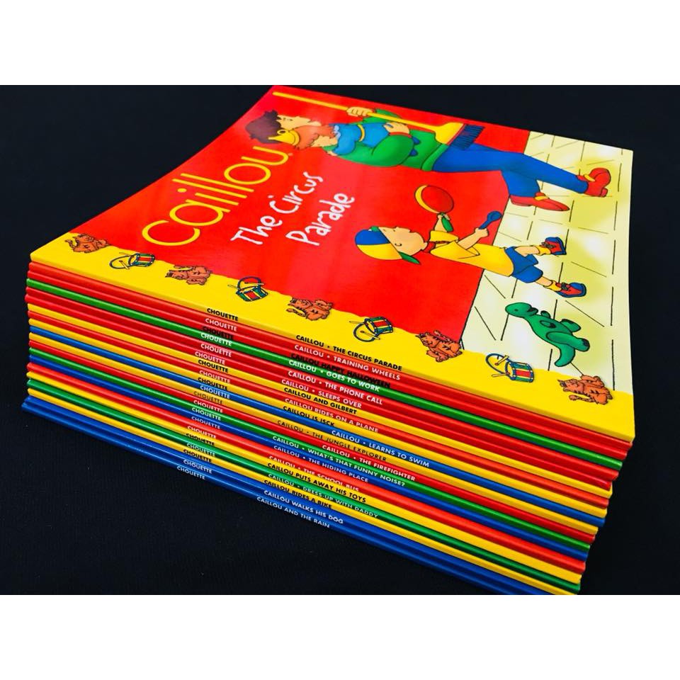 Bộ nhập - CAILLOU bộ 20 cuốn + Audio