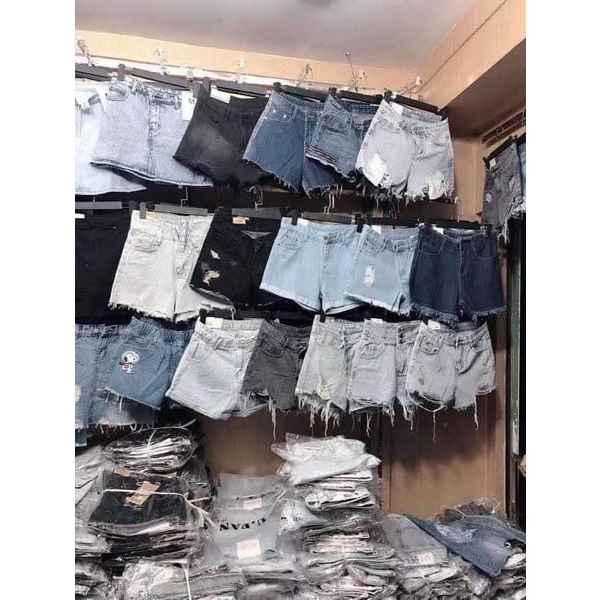 Quần short bò nữ rách - quần shorts jeans nữ rách Denim thiết kế sooc rách cá tính phong cách Hàn Quốc | BigBuy360 - bigbuy360.vn