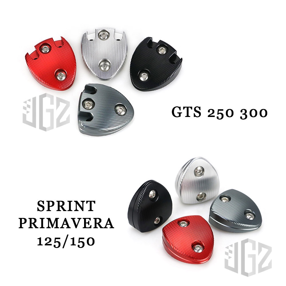 Tấm Mở Rộng Chân Chống Bằng Nhôm CNC Cho Xe Máy VESPA Sprint Primavera 125 150 GTS 250 300 2013-2022
