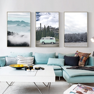 Tranh Vải Canvas Treo Tường Trang Trí Nội Thất Thiết Kế Đơn Giản