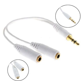 Cáp chia jack tai nghe 3.5mm