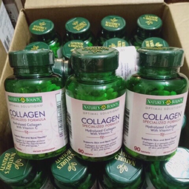 Collagen Nature’s Bounty - đẹp da chống lão hoá Nga