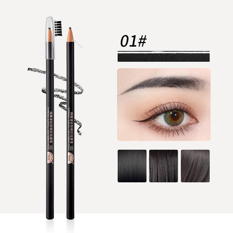Bút Chì Kẻ Lông Mày Lâu Trôi Tự Nhiên Chống Thấm Nước