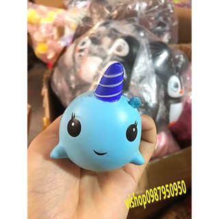 SQUISHY CÁ HEO 1 SỪNG ĐÁNG YÊU
