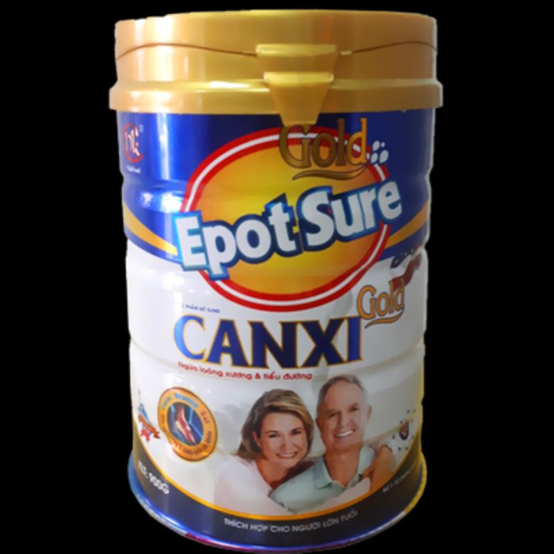 Sữa bột Epot Sure Canxi _900gram date 2024