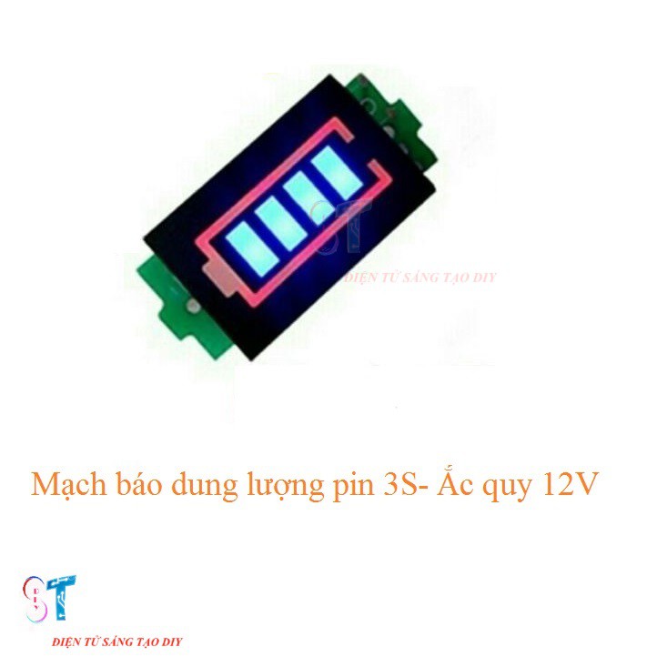 MẠCH BÁO DUNG LƯỢNG PIN 1S, 2S, 3S, 4S, 6S