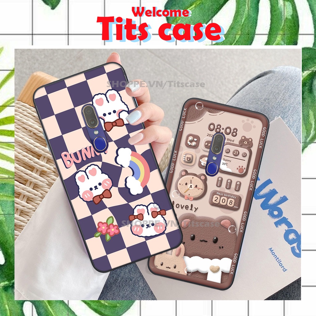 Ốp lưng Oppo F11 in hình GẤU K@WS- BE@R COOL-CỰC XINH-RẺ-BỂN -ĐẸP
