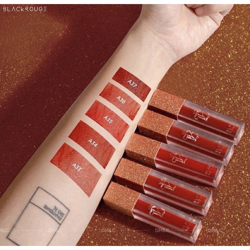 New 2020 - Son Black Rouge Air Fit Velvet Tint Ver.7 VELVET CROWN | Thế Giới Skin Care