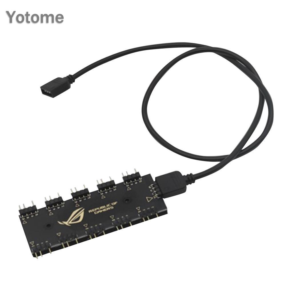 Dây Cáp Chia 10 Cổng Rgb Cho Bo Mạch Chủ Rgb