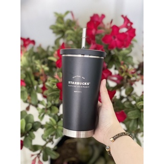 Ly giữ nhiệt coldcup Black - White 473ml