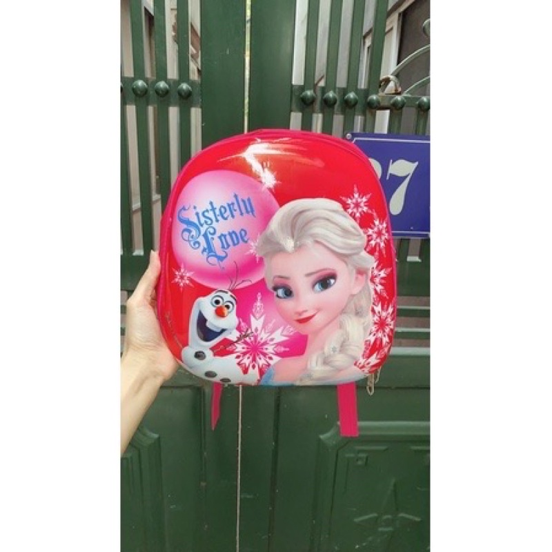 Balo nắp nhựa cho bé