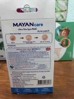 Miếng dán mụn MAYAN care