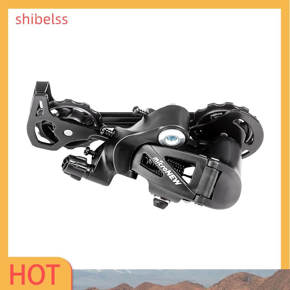 （ʚshibelss）Plastic Steel Bike Rear Trigger Shifter Shift Lever Bicycle Rear Derailleur