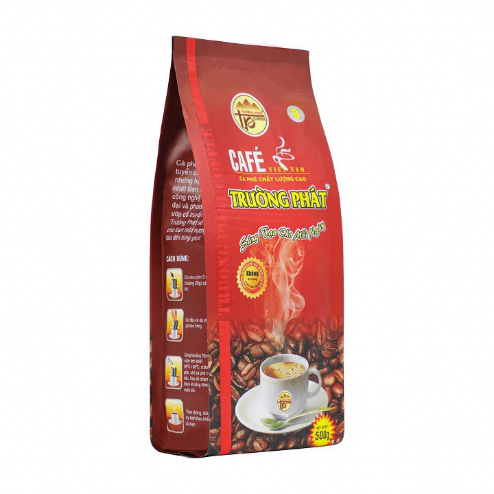 [FREESHIP TOÀN QUỐC] Cà Phê Pha Phin Trường Phát gói 500gr⚡️PHA PHIN⚡️⚡️ĐẬM- ĐẮNG-MẠNH⚡️ | BigBuy360 - bigbuy360.vn