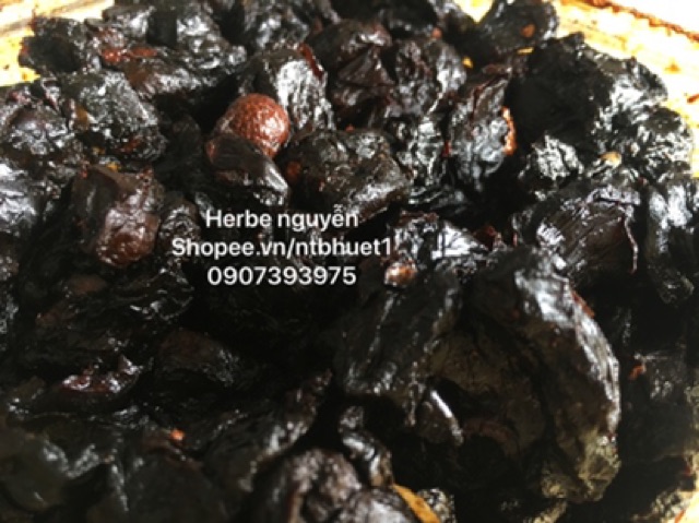 Nhãn nhục đen nấu sâm 100g