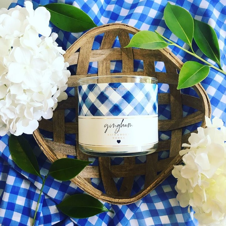 Nến thơm Bath & Body Work Gingham - Nến thơm BBW chính hãng - Hàng có sẵn