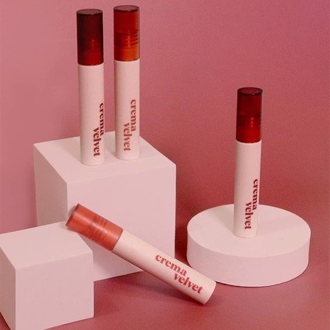 Son Kem Lì, Mịn Mượt như Nhung Etude Crema Velvet Tint 3.6g