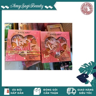 Phấn trang điểm - bảng màu mắt anylady love is sweet