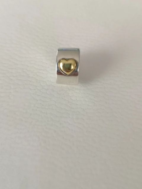 Hạt charm clip 2tone bạc 925 ( vừa tất cả các vòng tay)
