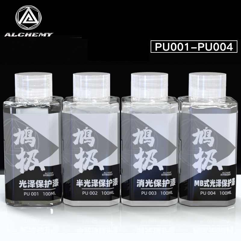 Sơn bảo vệ mô hình PU001-PU004 50ml-100ml Alchemy