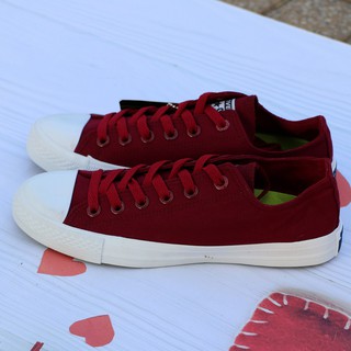 Giày Ck II AllStar Classic Màu Đỏ Mận Cổ Thấp Nữ
