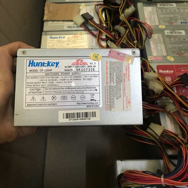 Nguồn Hunkey công suất thức 325w Fan12