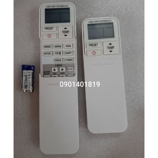 Điều Khiển Máy Lạnh Toshibaa (Đời Mới inverter )