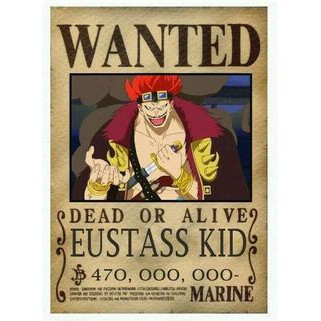 Tấm truy nã các nhân vật khác trong onepiece wanted poster