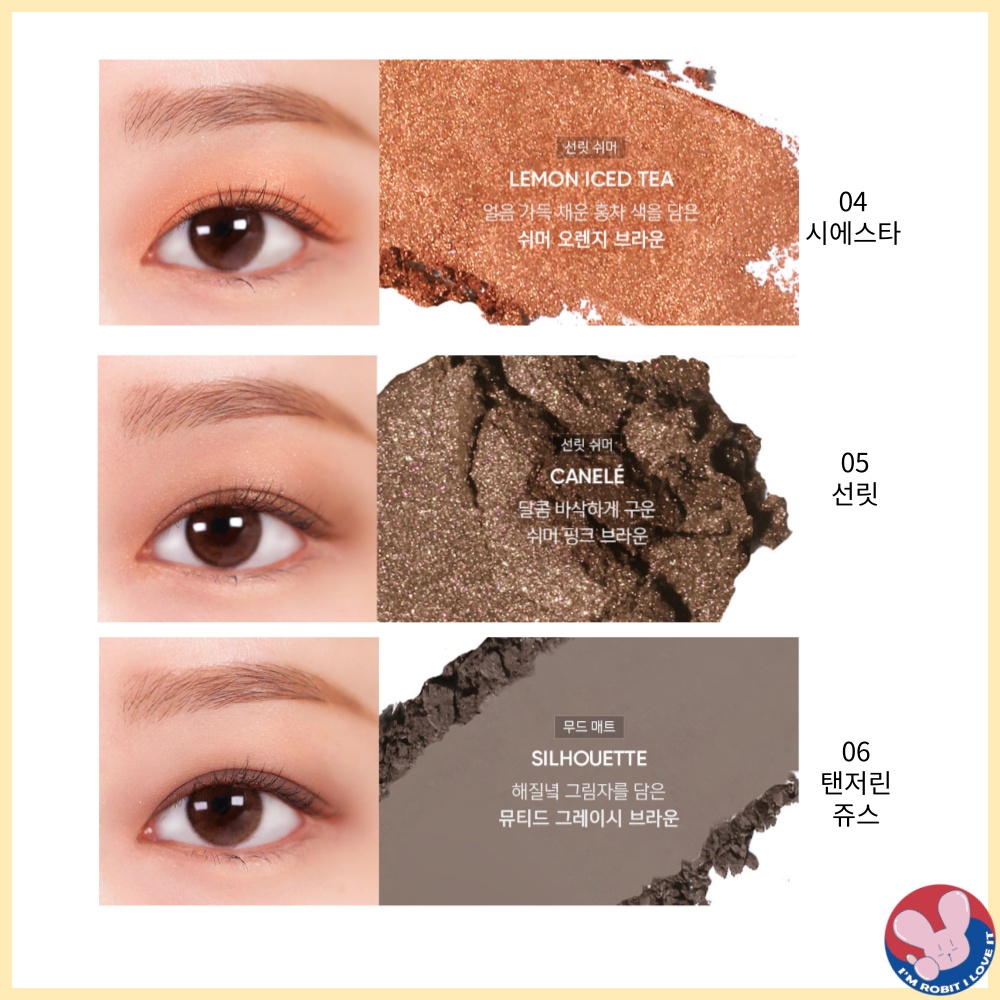 Bảng phấn mắt SUNLIT & Vegan trang điểm làm đẹp phong cách Hàn Quốc