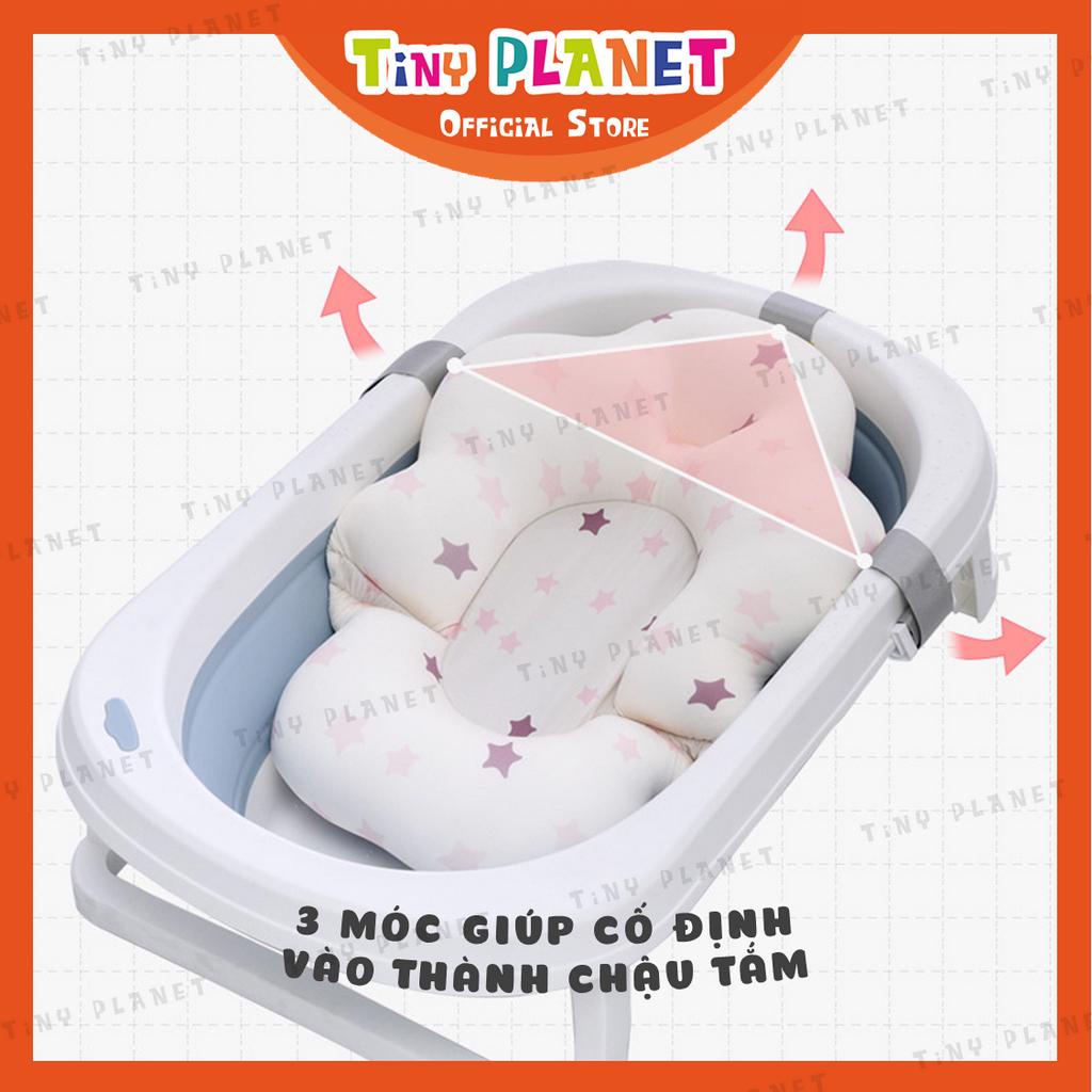 [2 KÍCH CỠ] Phao tắm đệm tắm sơ sinh cho bé hình sao Tiny Planet